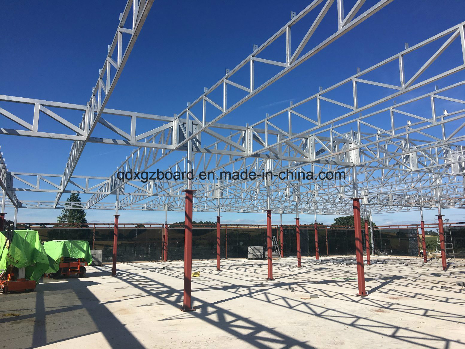 PIR Thermal Insulation Economical Cost Steel Structural Pavilion