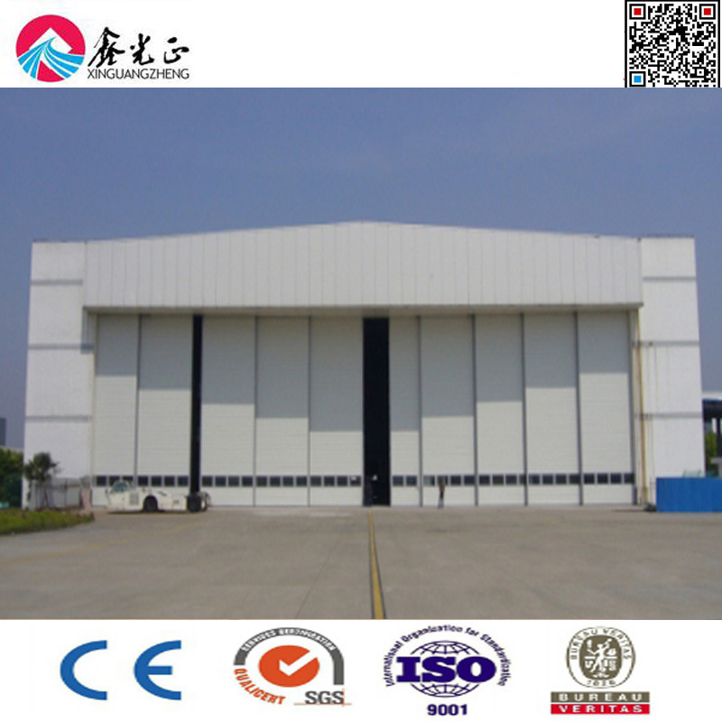 PU-Panel Automatic Sliding Aircraft Hangar Door